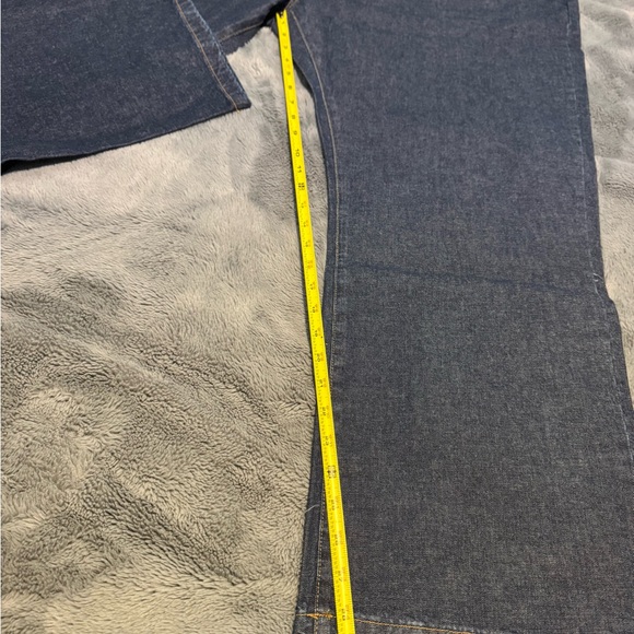 Men's Dark Blue Denim Jeans 50/30 - Picture 6 of 8